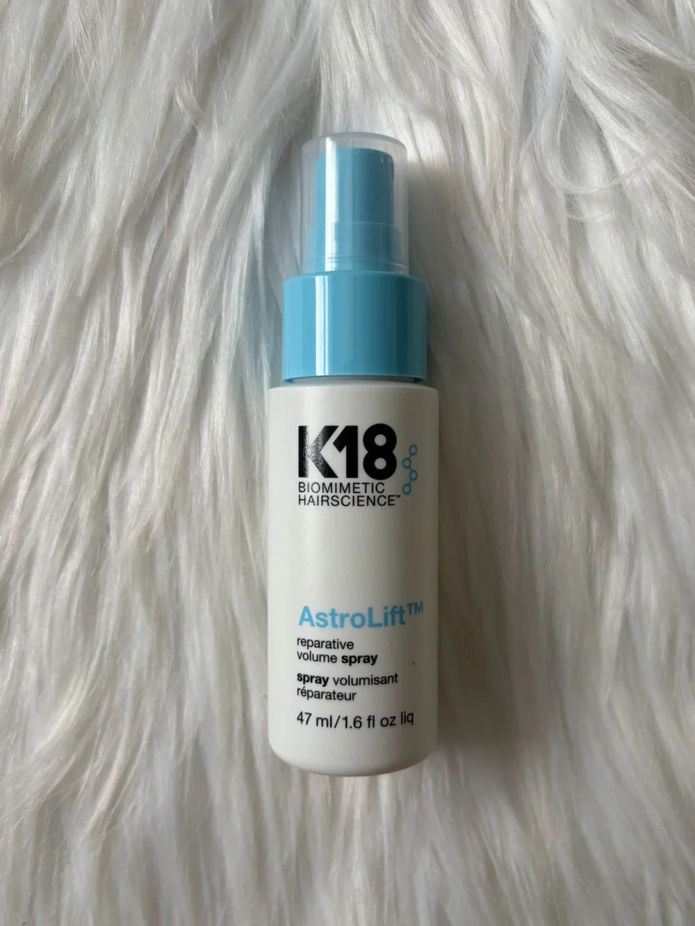 k18 mini astrolift reparative volume spray